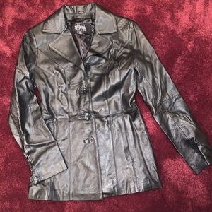 wilson’s black leather jacket